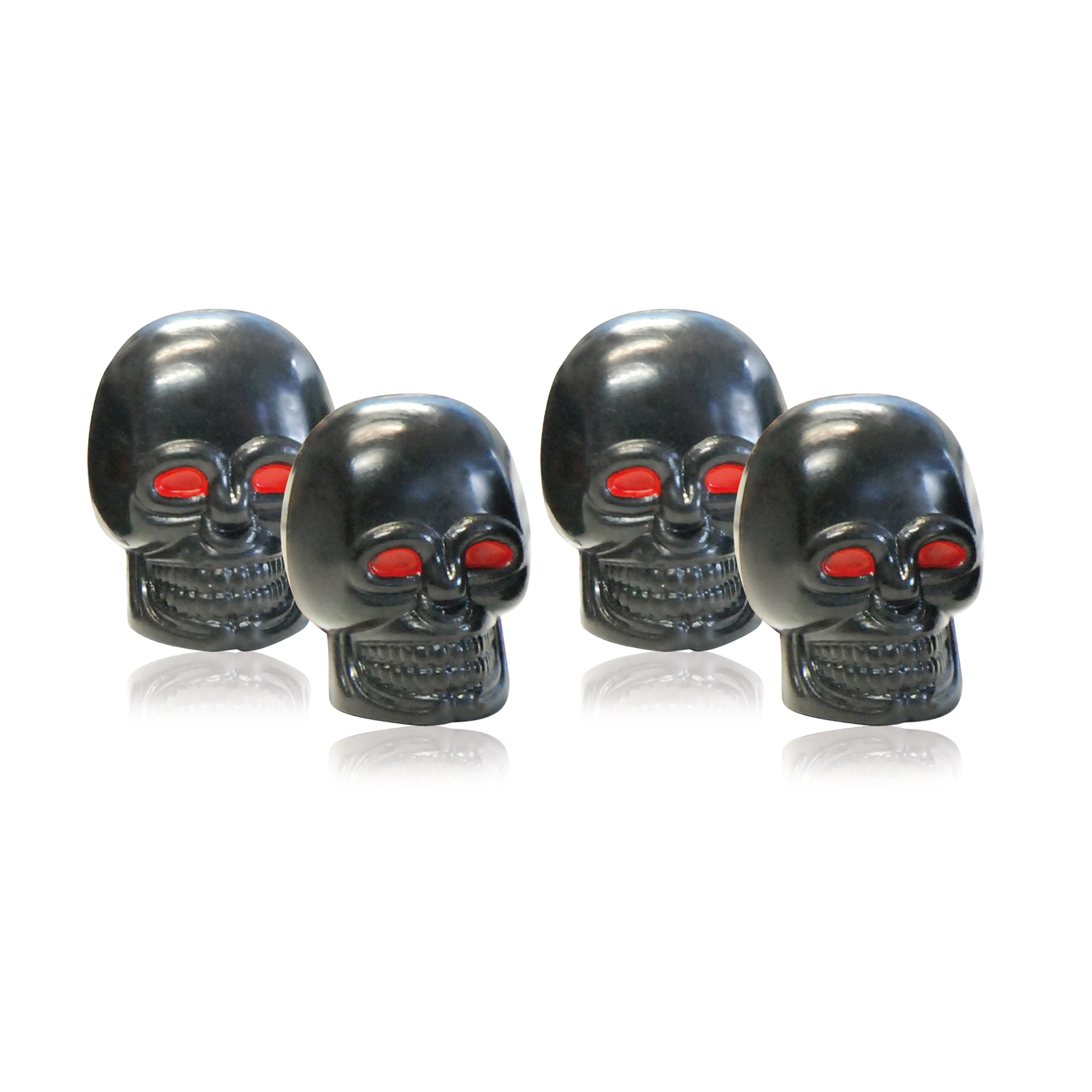 Foliatec AIRCAPS Ventilkappen SKULL