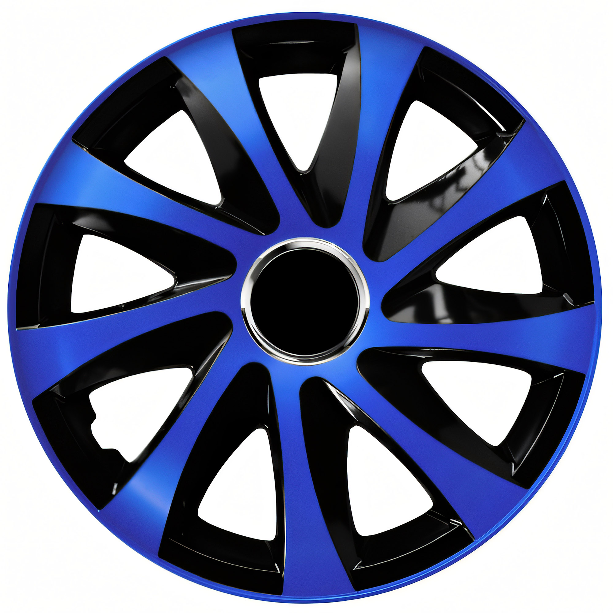 NRM Radzierblende DRIFT EXTRA 13 Zoll – Blau/Schwarz – 4er Set