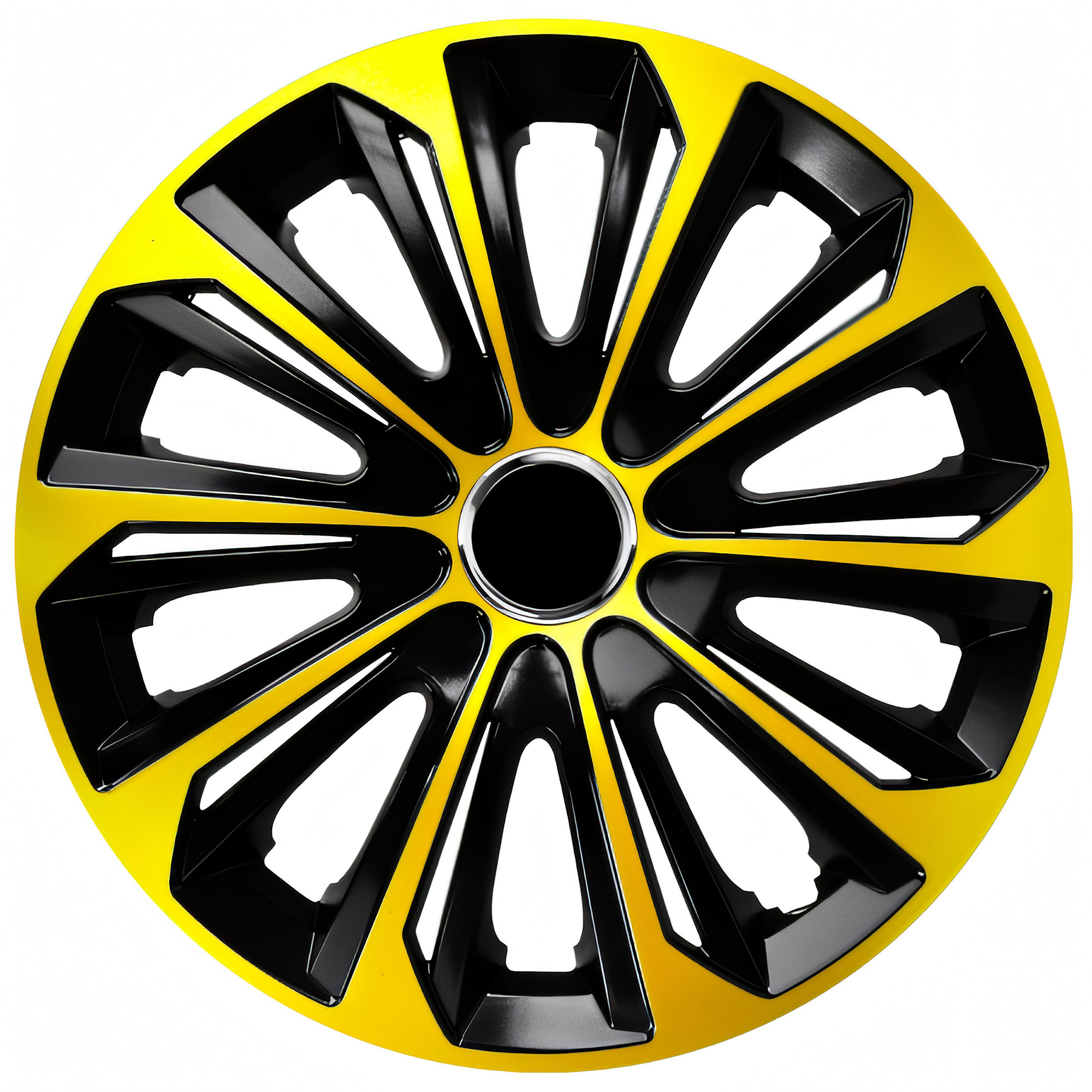 NRM Radzierblende EXTRA STRONG 16 Zoll – Gold/Schwarz – 4er Set