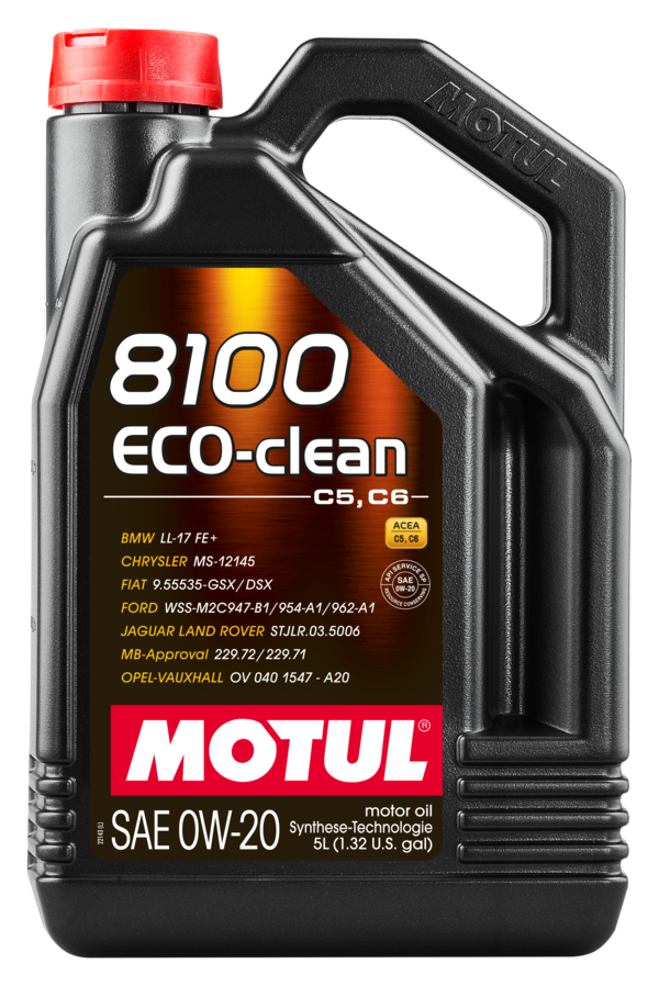Motul 8100 Eco-clean 0W-20 5L