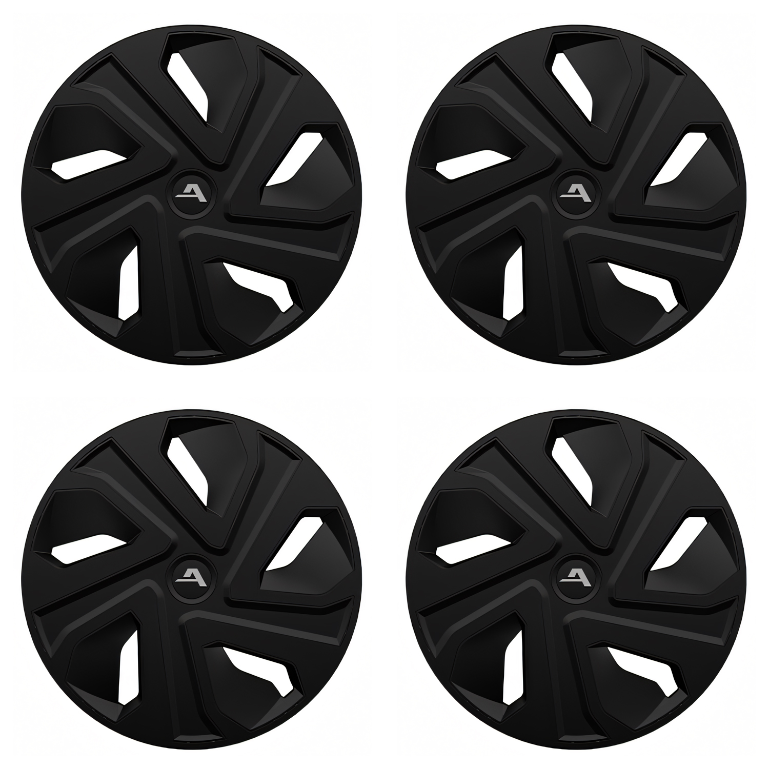 ALCAR Radzierblende Oslo 18 Zoll – Black – 4er Set