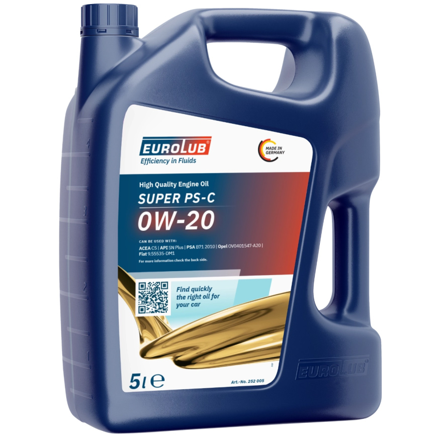 EUROLUB Super PS-C 0W-20 5L