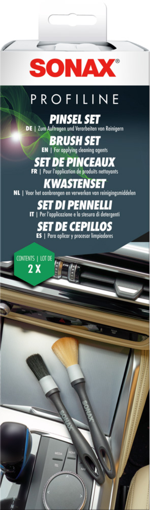 Sonax Profiline PinselSet 2 Stück