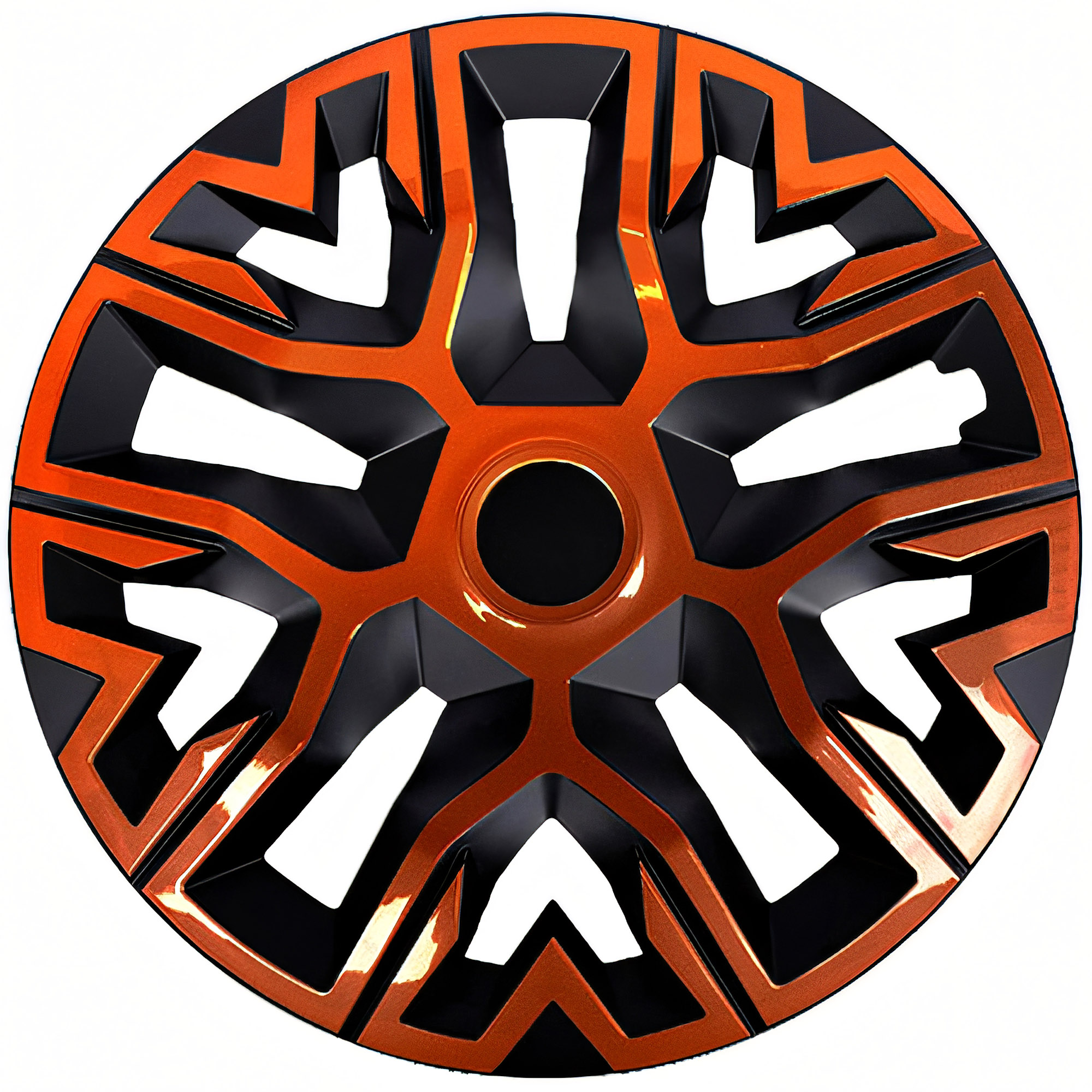 NRM Radzierblende THE BEST BICOLOR 16 Zoll – Kupfer/Schwarz – 4er Set