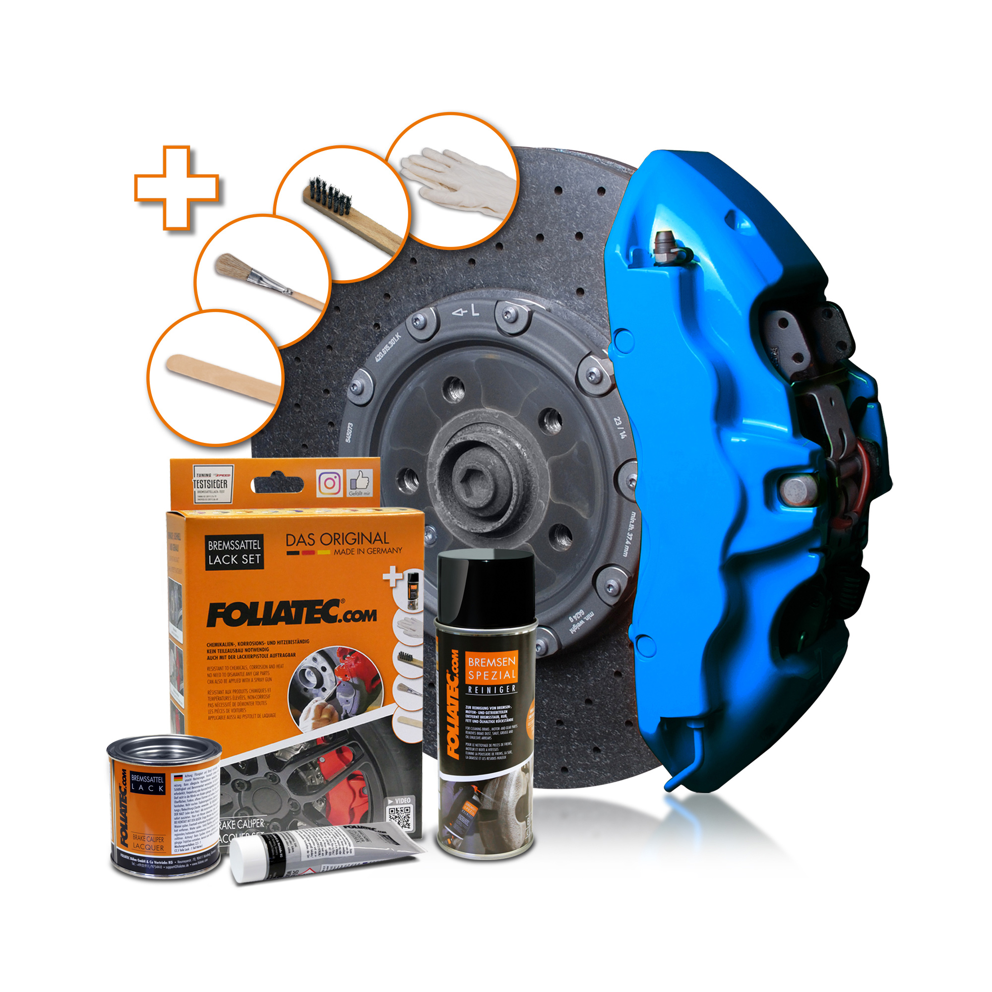 Foliatec Bremssattel Lack Set - GT-Blue