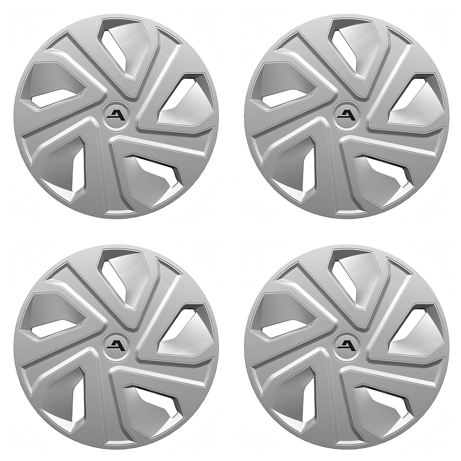 ALCAR Radzierblende Oslo 18 Zoll – Silver – 4er Set