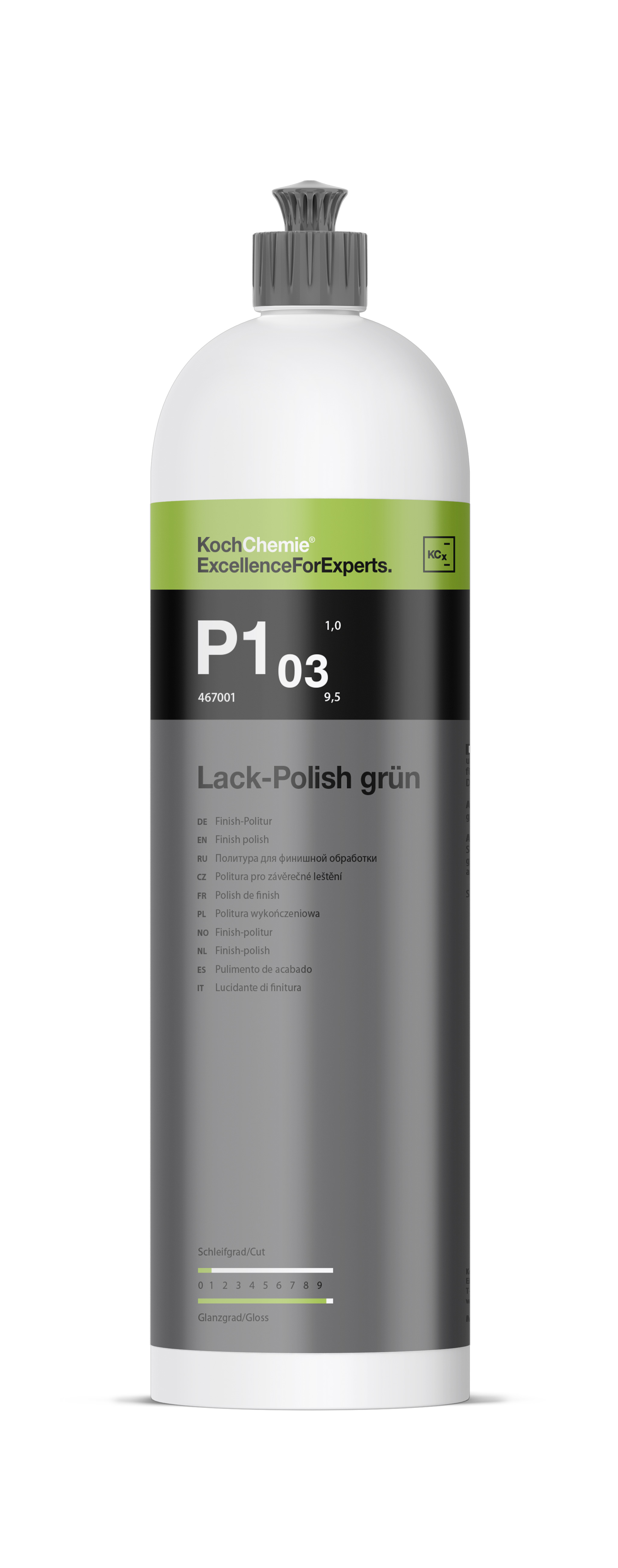 Koch Chemie Lack-Polish grün P1.03 1L
