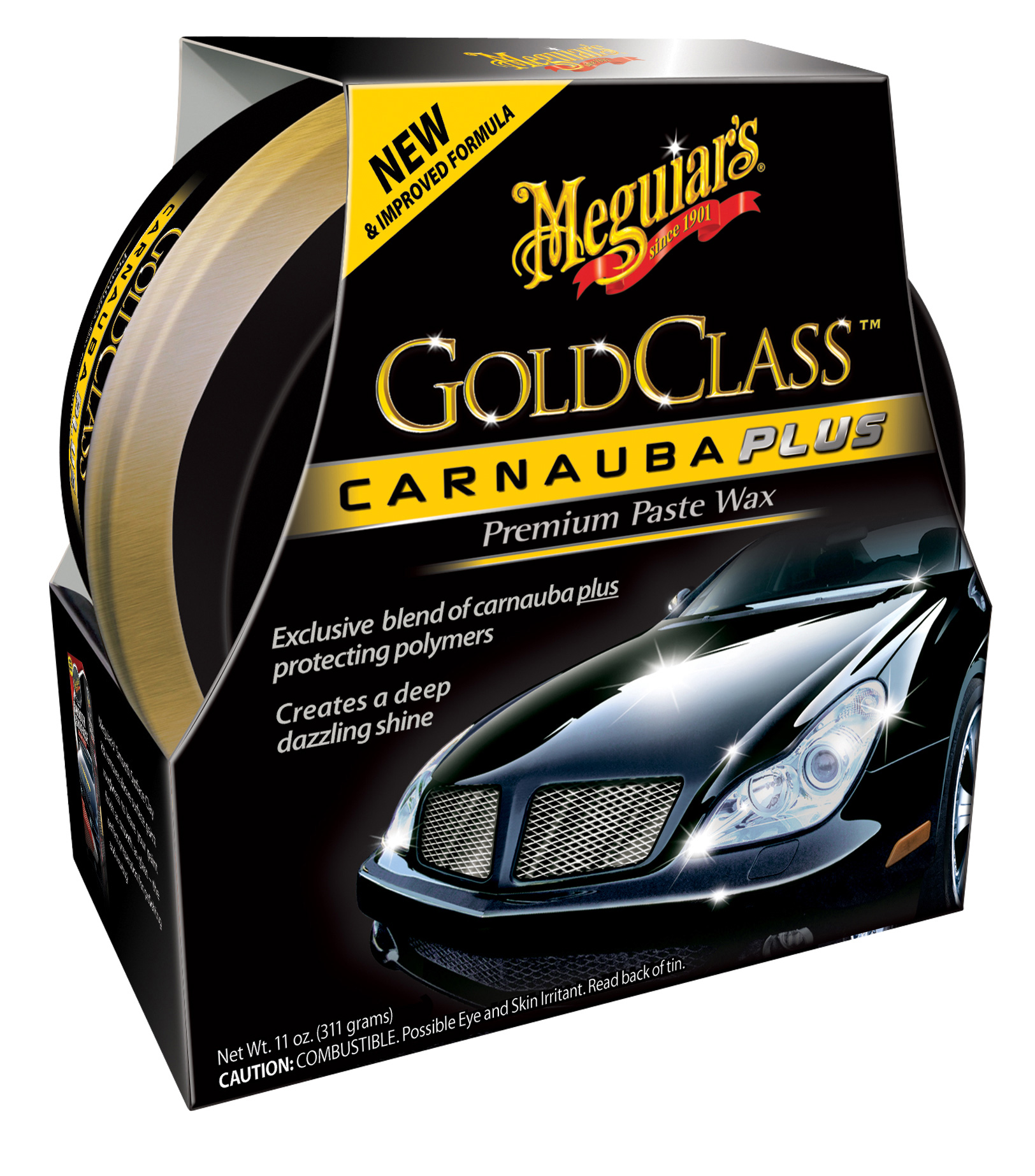 Meguiar’s® Gold Class Carnauba Plus Premium Paste Wax 311g