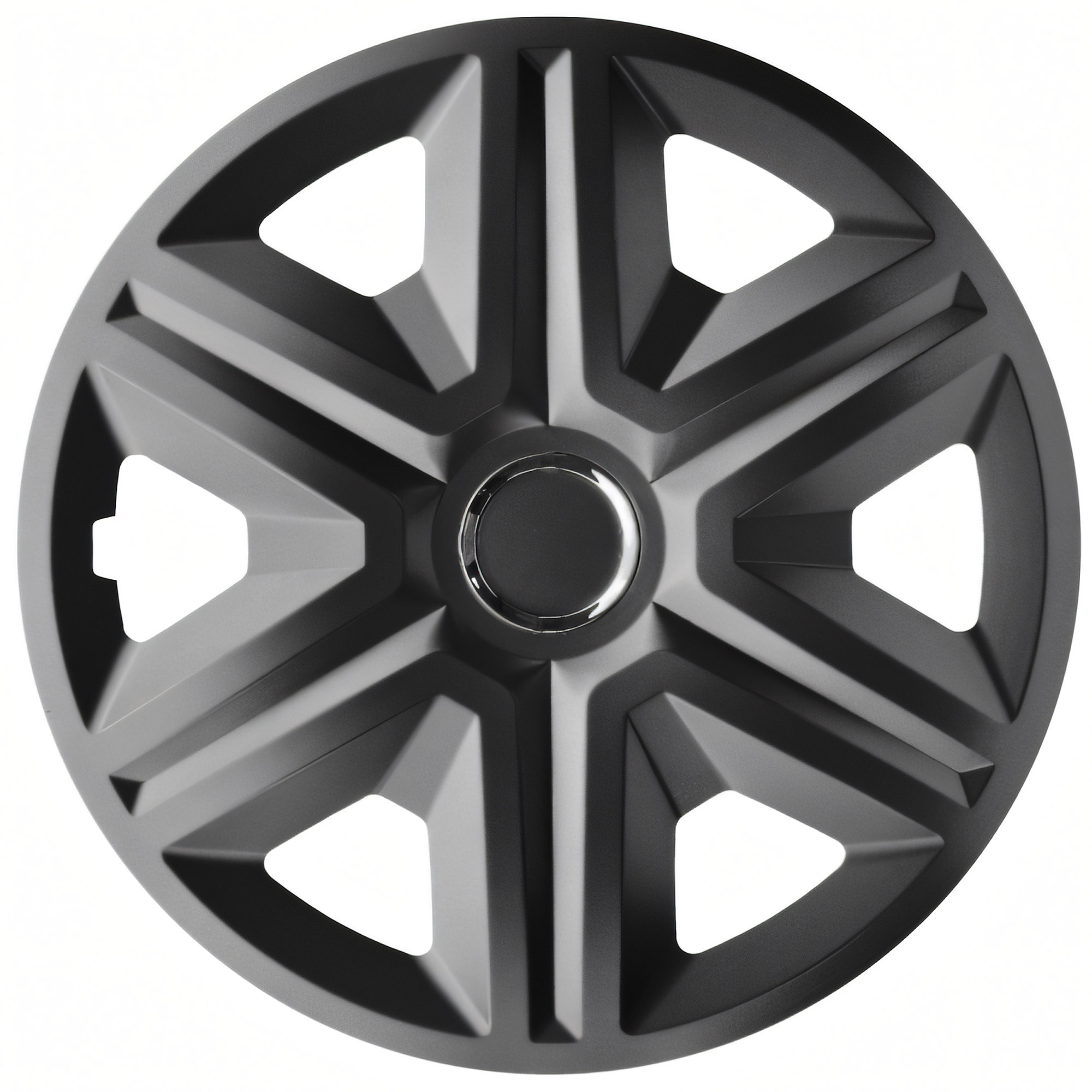 NRM Radzierblende FAST 16 Zoll – Graphit glänzend – 4er Set
