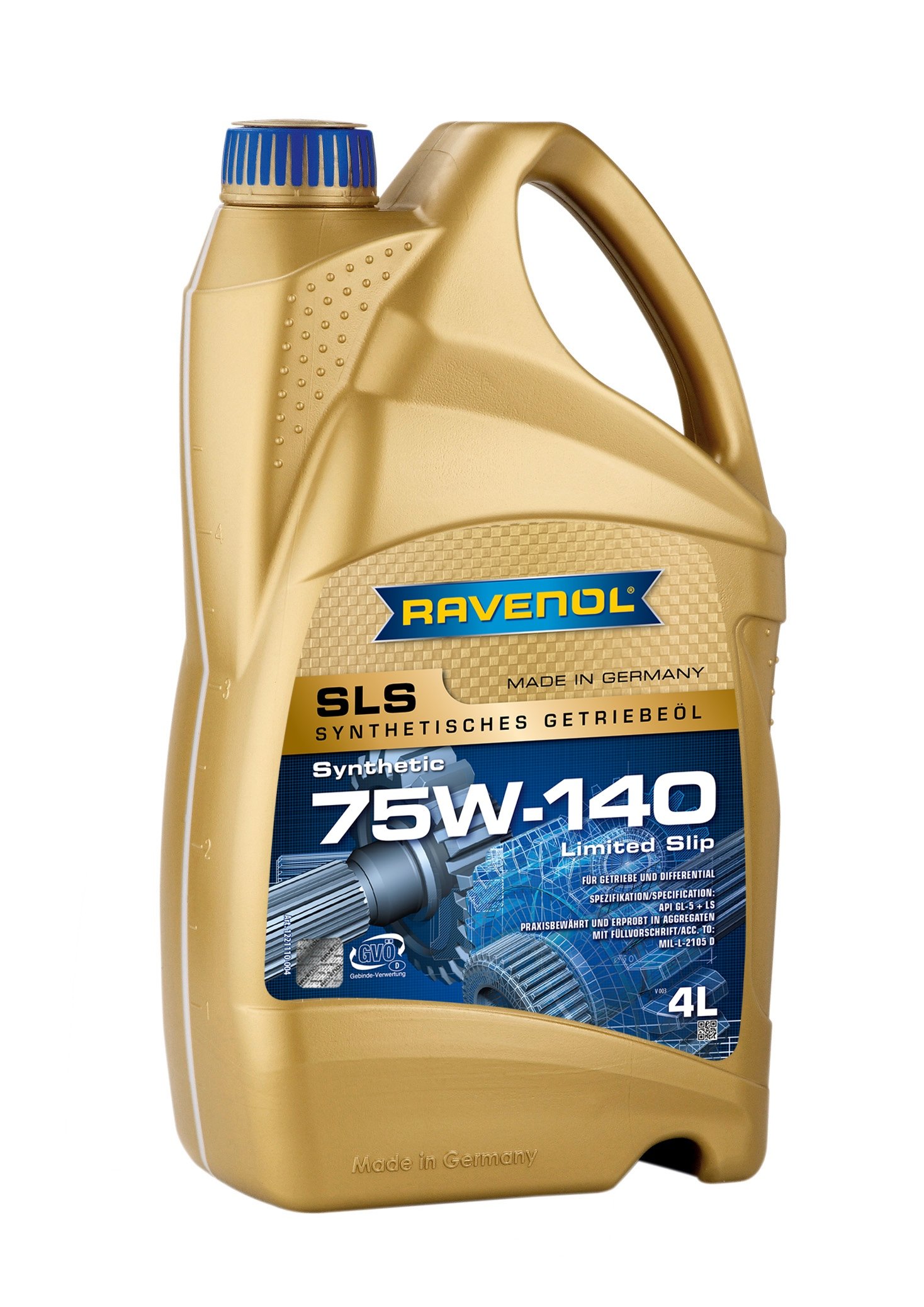 Ravenol Getriebeöl SLS SAE 75W-140 GL 5 LS 4L