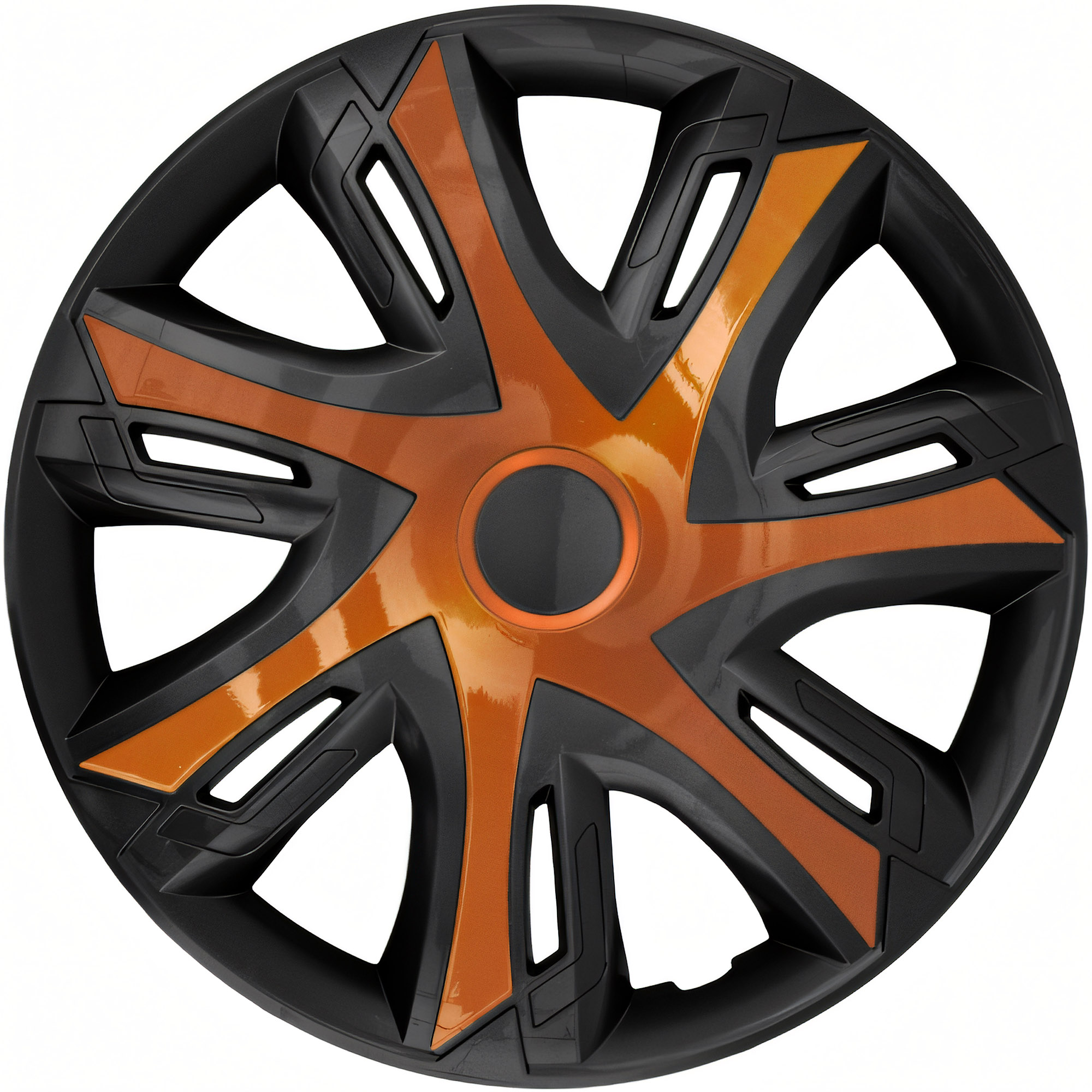 NRM Radzierblende N-Power BICOLOR 14 Zoll – Kupfer/Schwarz – 4er Set