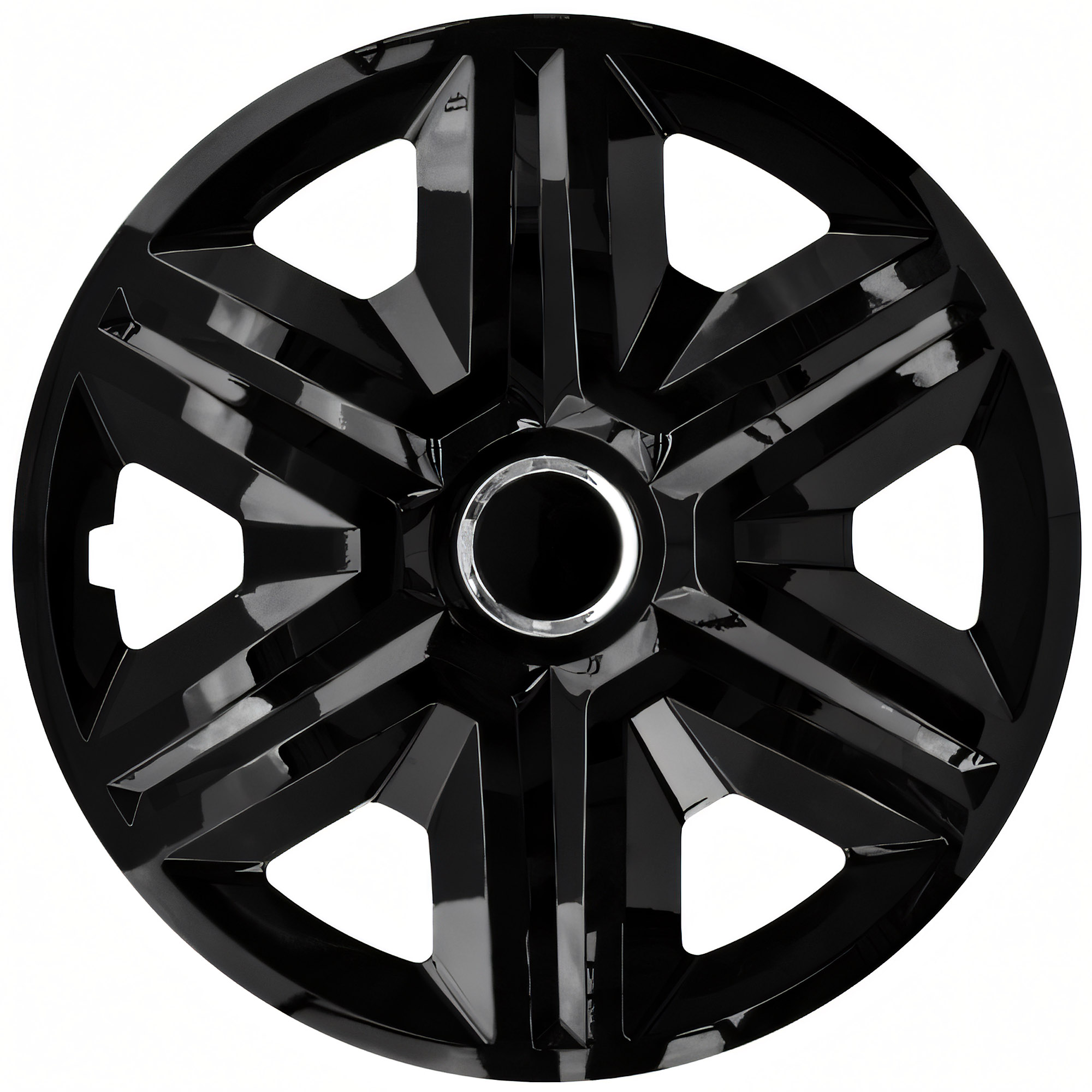 NRM Radzierblende FAST 16 Zoll – Schwarz glänzend – 4er Set