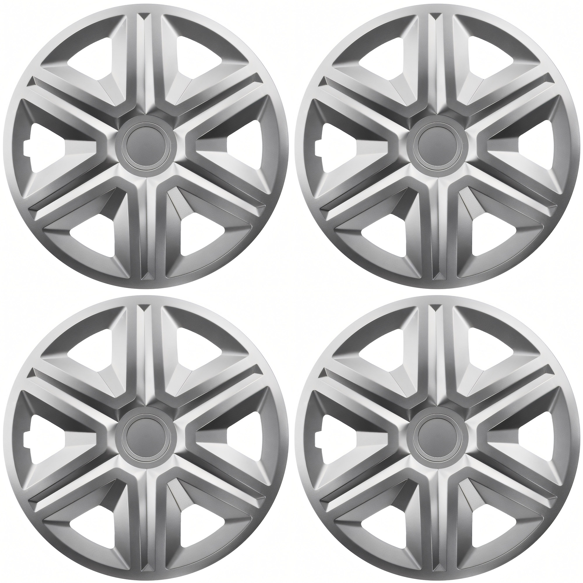 NRM Radzierblende ACTION 16 Zoll – Silber – 4er Set