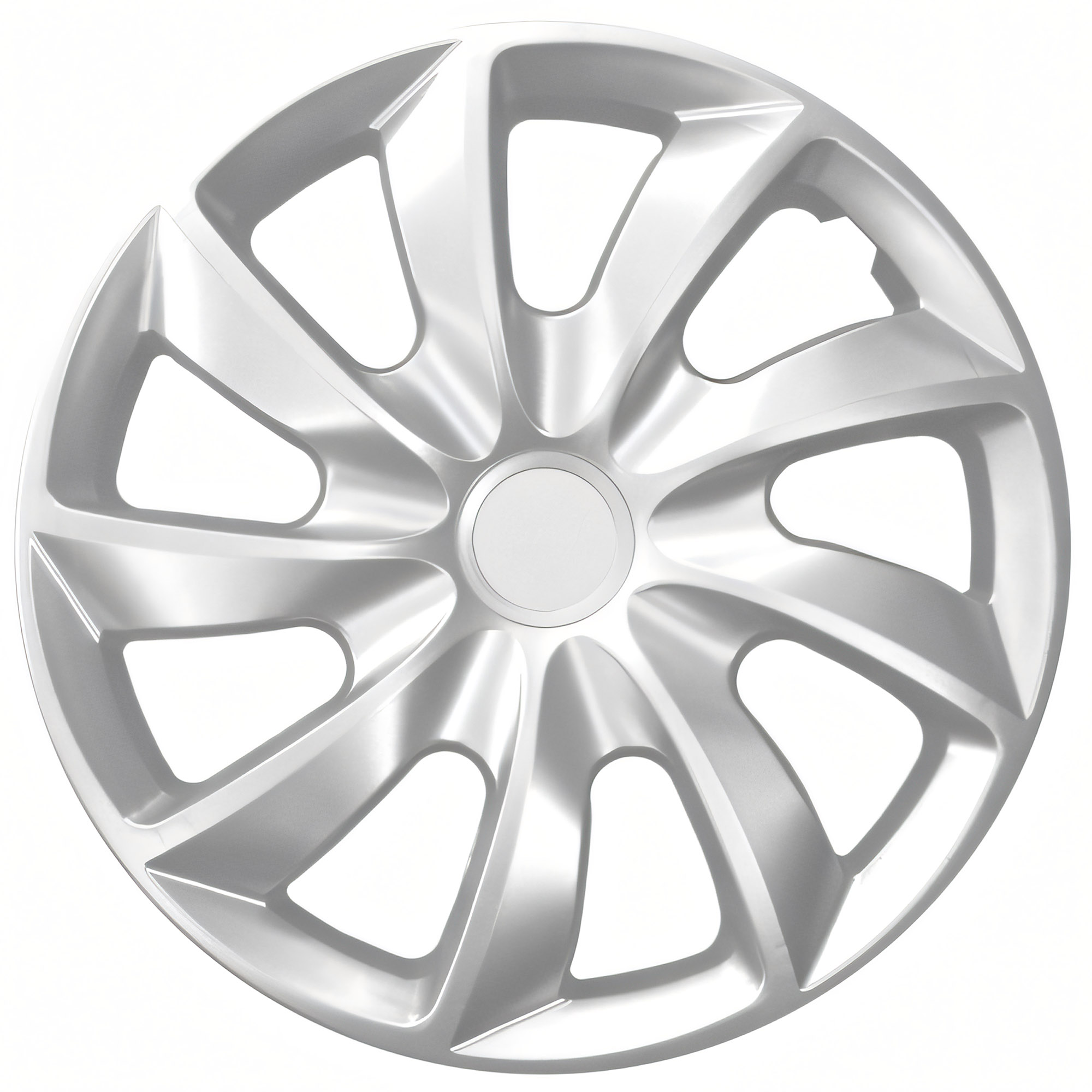 NRM Radzierblende QUAD 17 Zoll – Silber – 4er Set