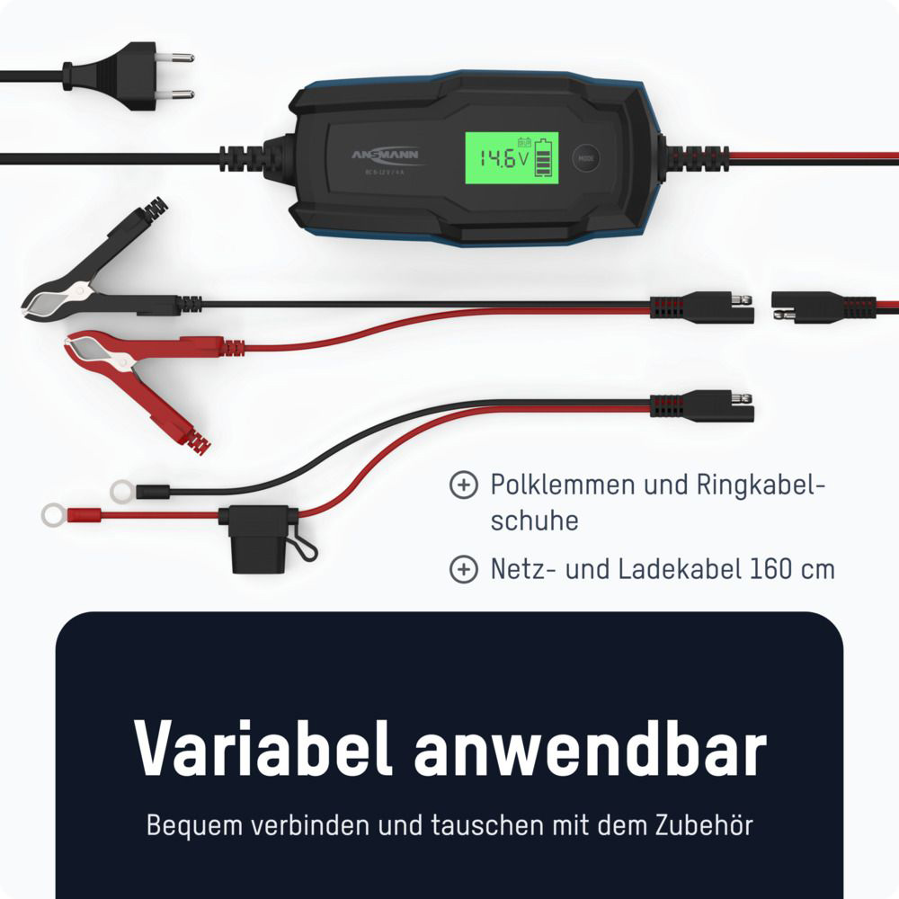 ANSMANN Bleiladegerät BC 6-12V / 4 A