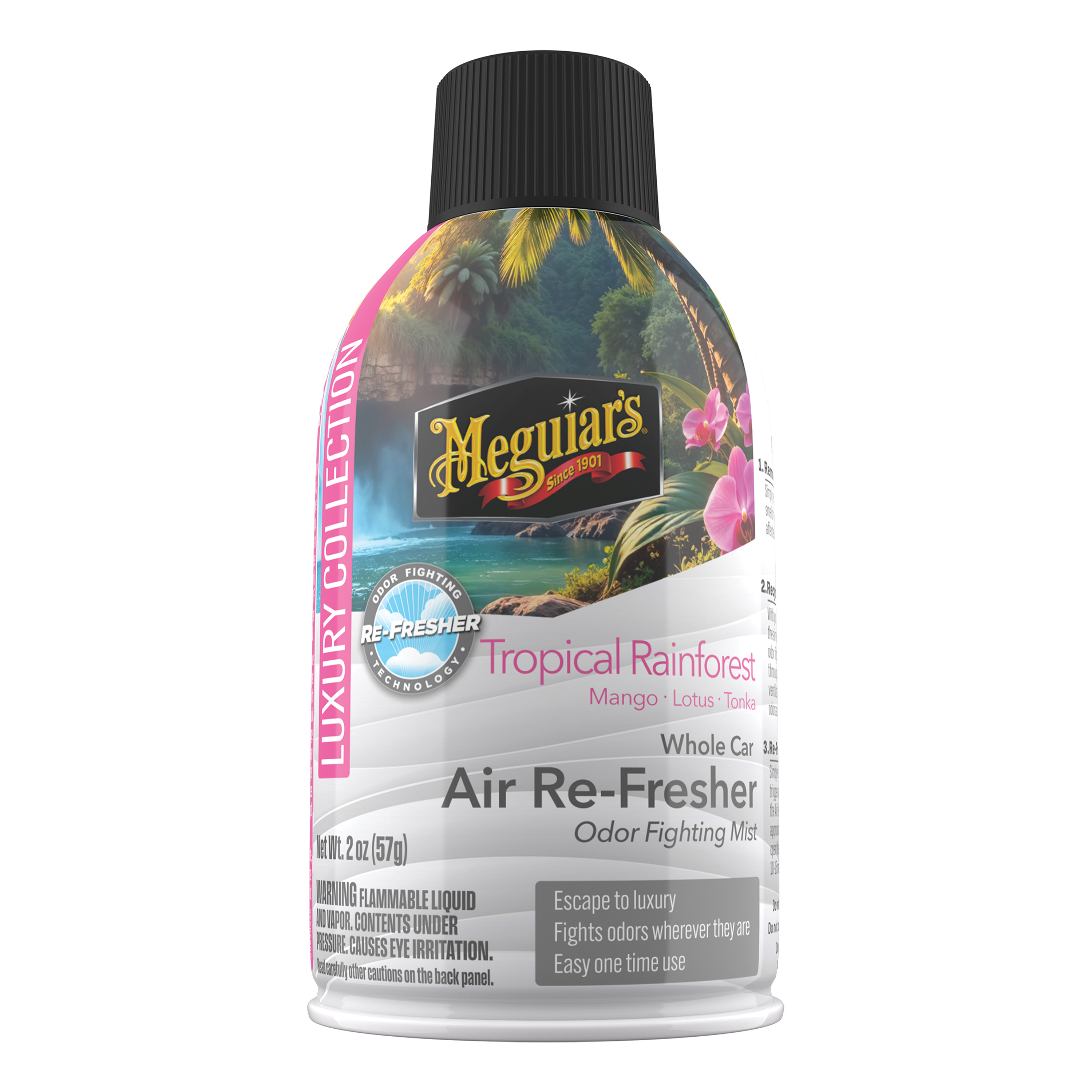 Meguiar’s® Tropical Rainforest Air Re-Fresher Lufterfrischer Aerosol 59ml