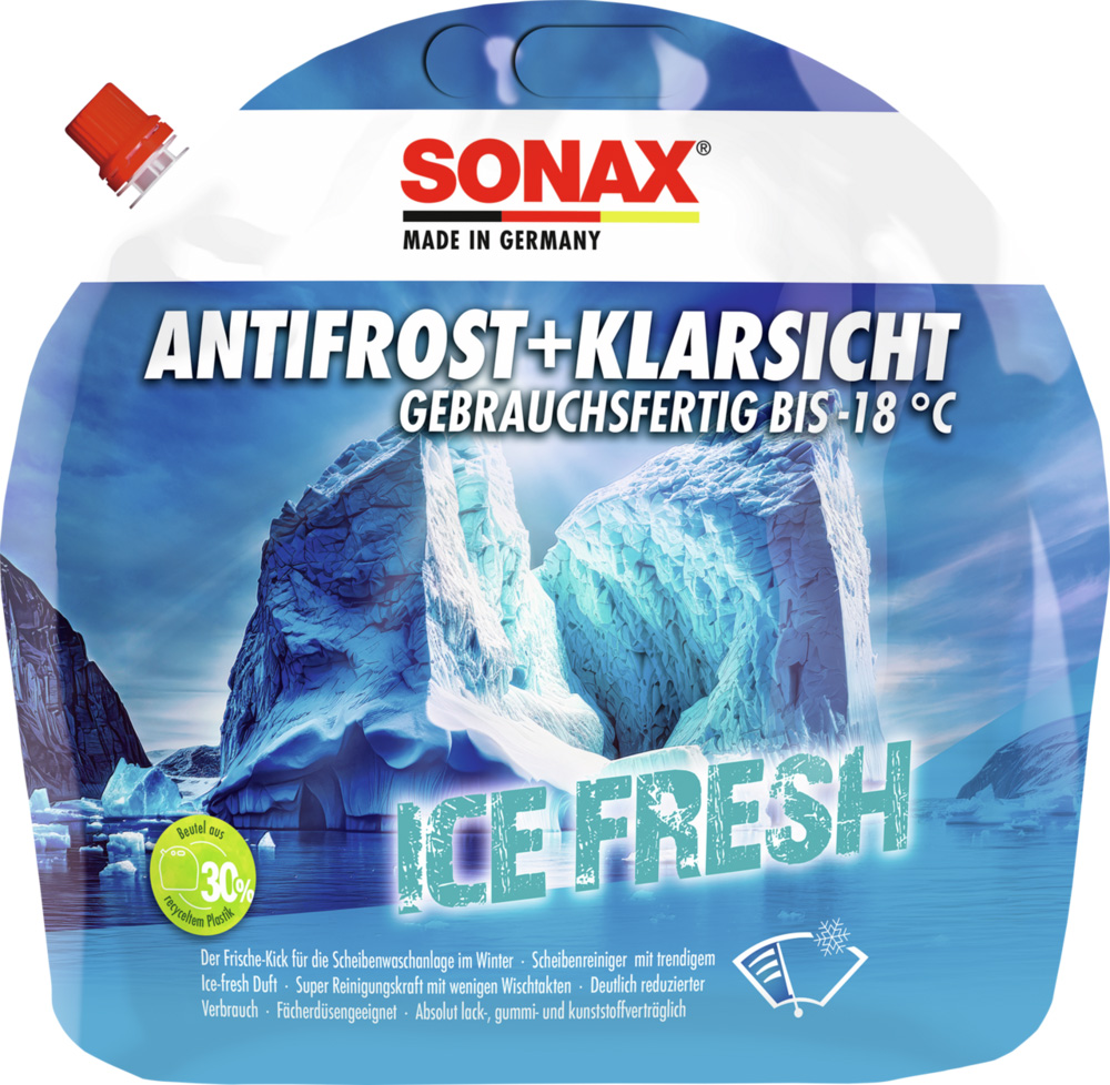 Sonax AntiFrost+KlarSicht bis -18 °C Ice-fresh 3L