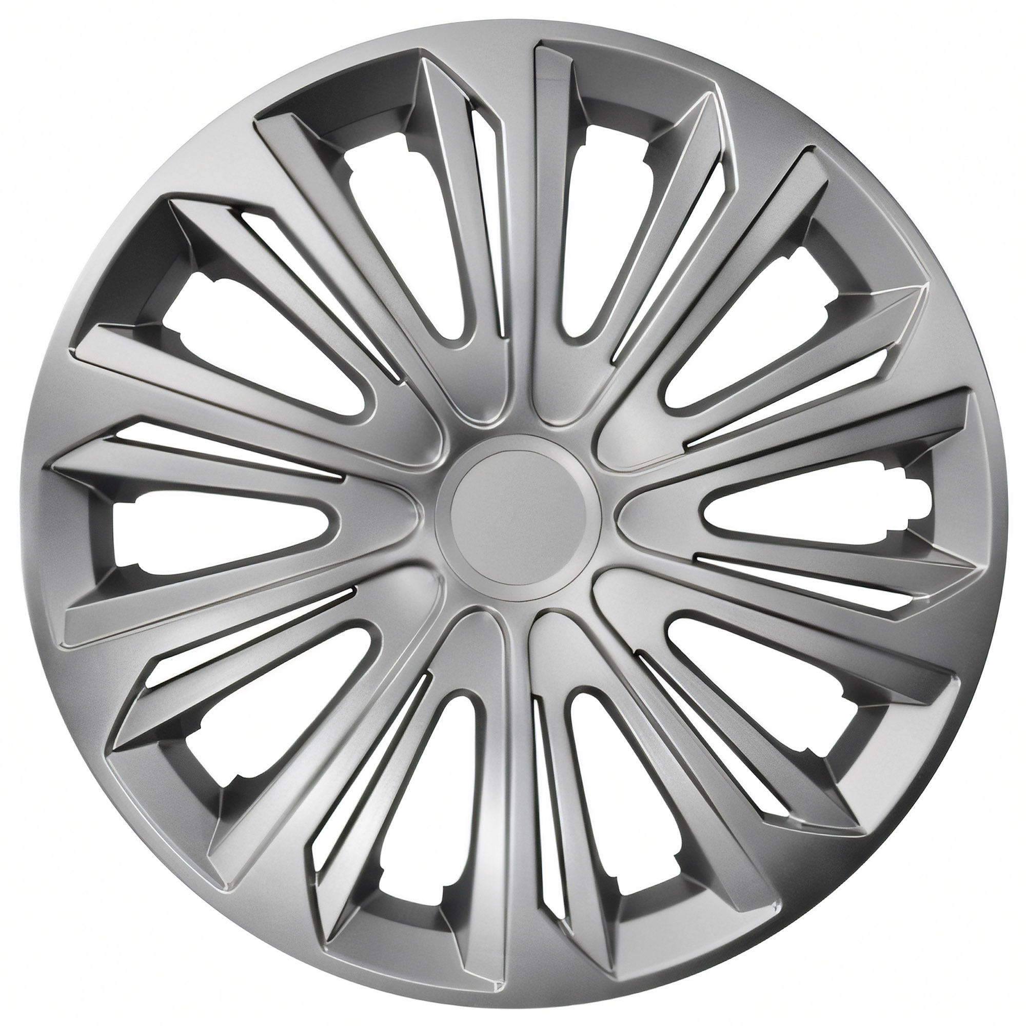 NRM Radzierblende STRONG 14 Zoll – Silber – 4er Set