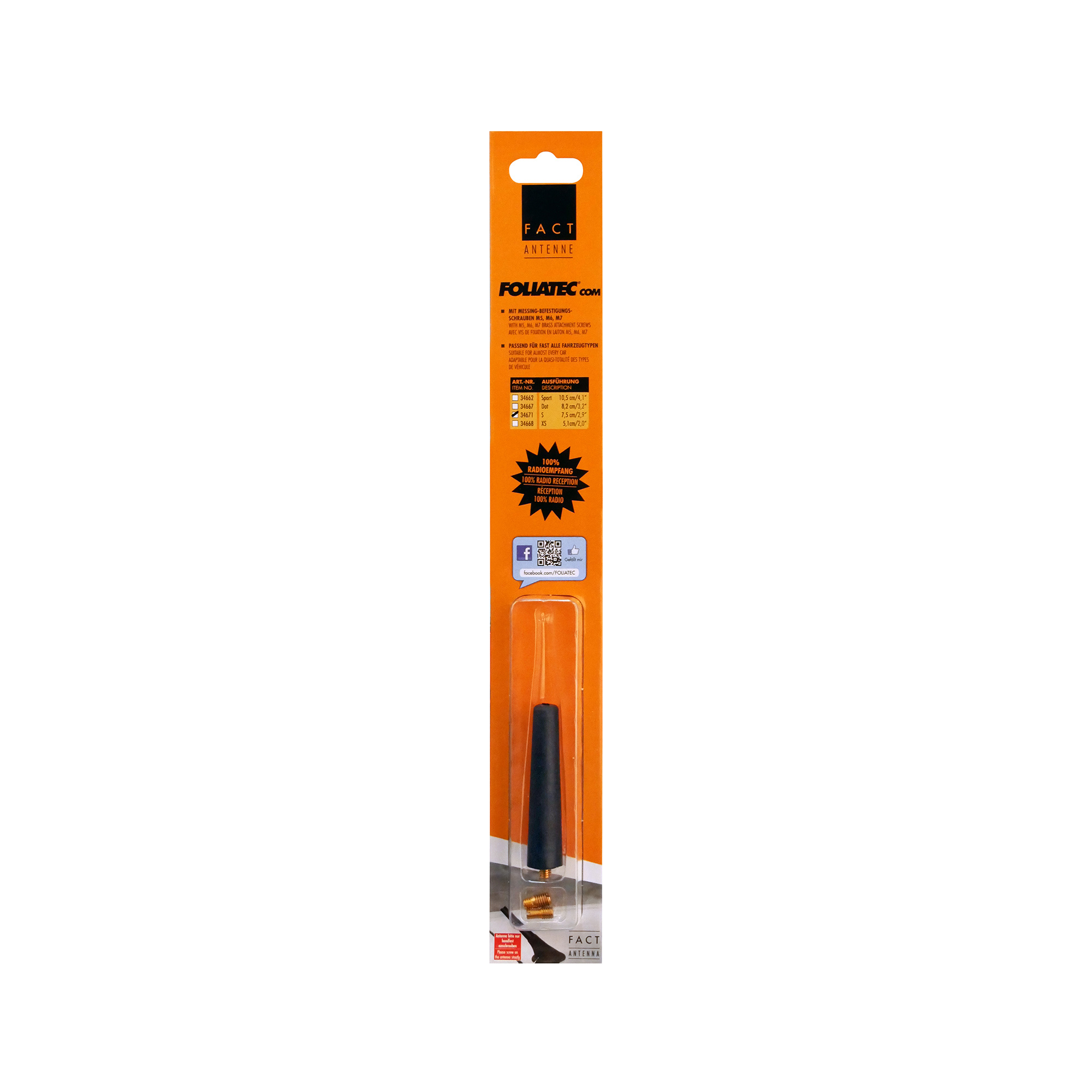 Foliatec FACT Antenne S
