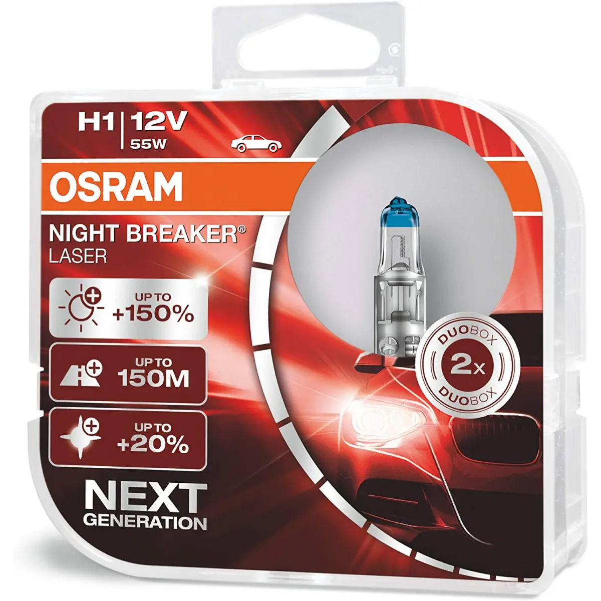 Osram Night Breaker Laser H1 - 2er Set