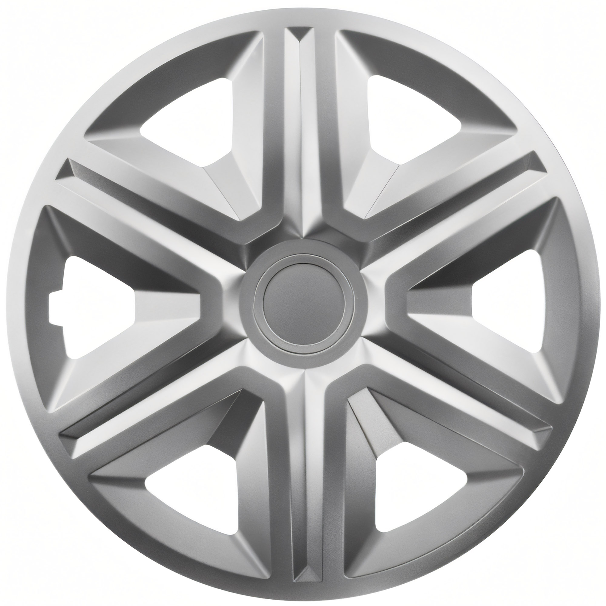 NRM Radzierblende ACTION 14 Zoll – Silber – 4er Set