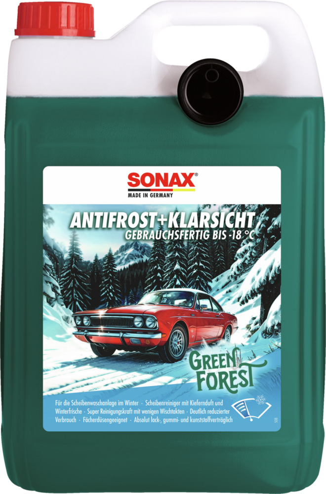 Sonax AntiFrost+KlarSicht bis -18°C Green Forest 5L