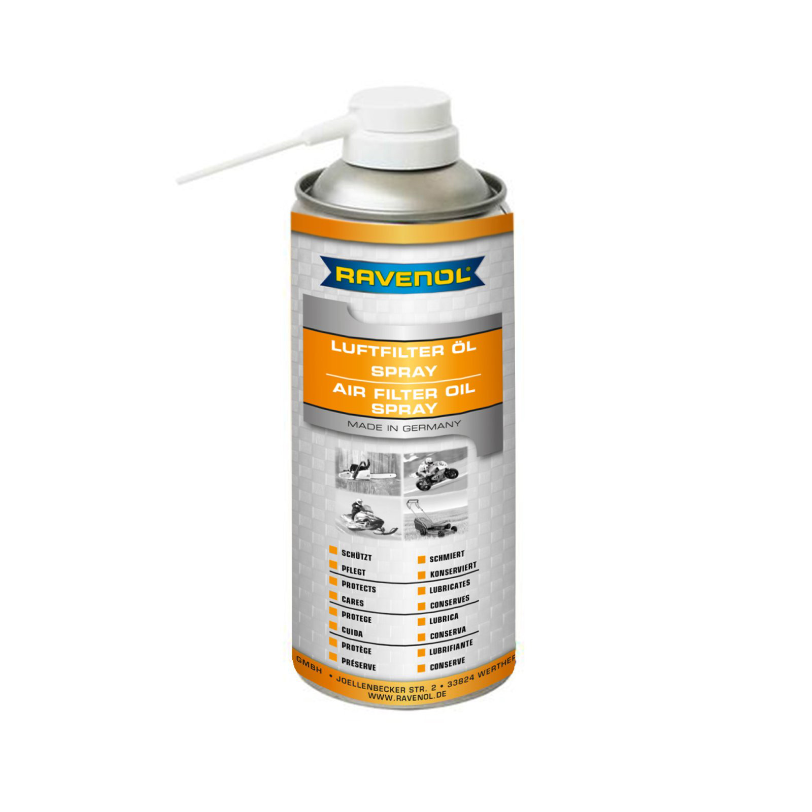 Ravenol Air Filter Oil Spray 400ml