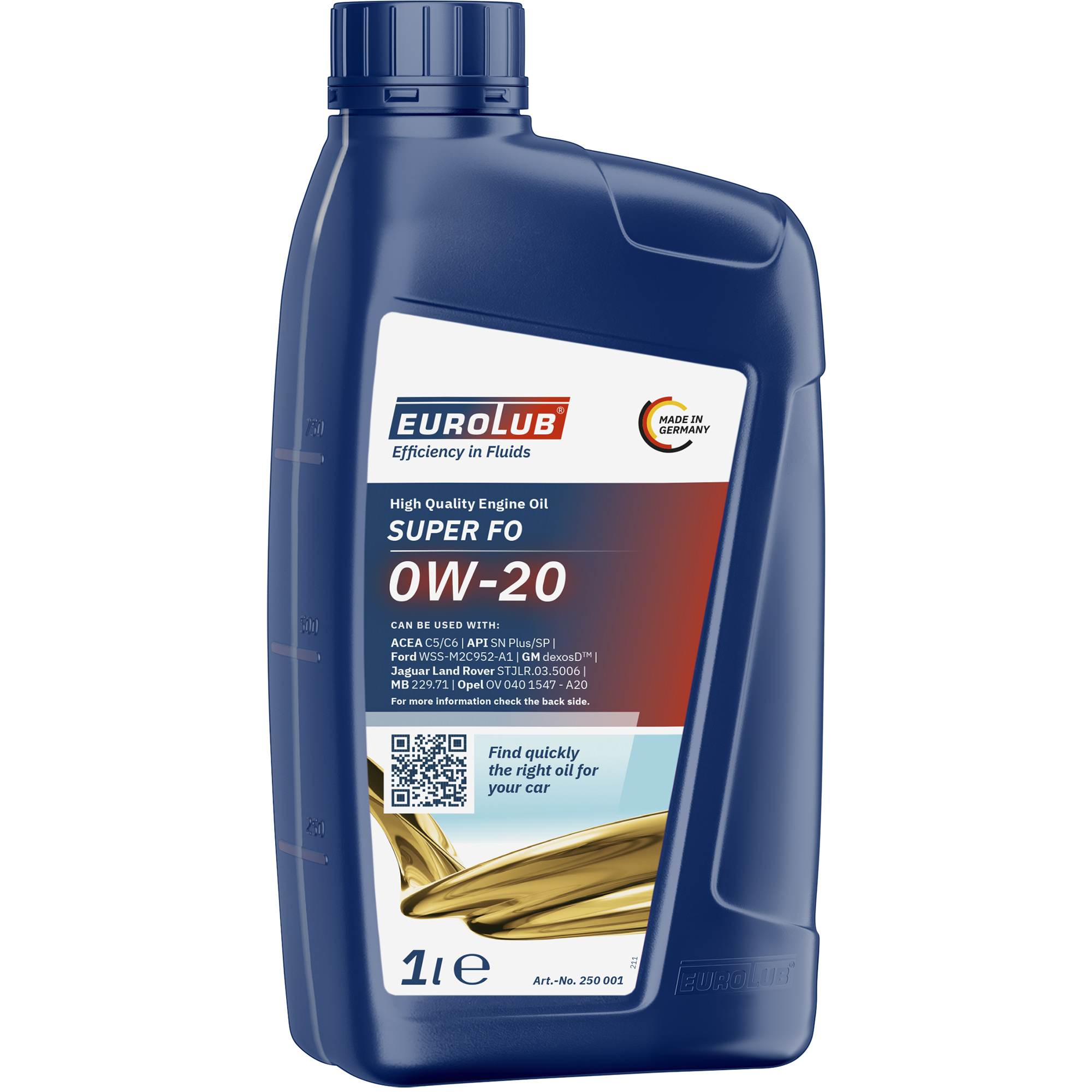 EUROLUB Super FO 0W-20 1L