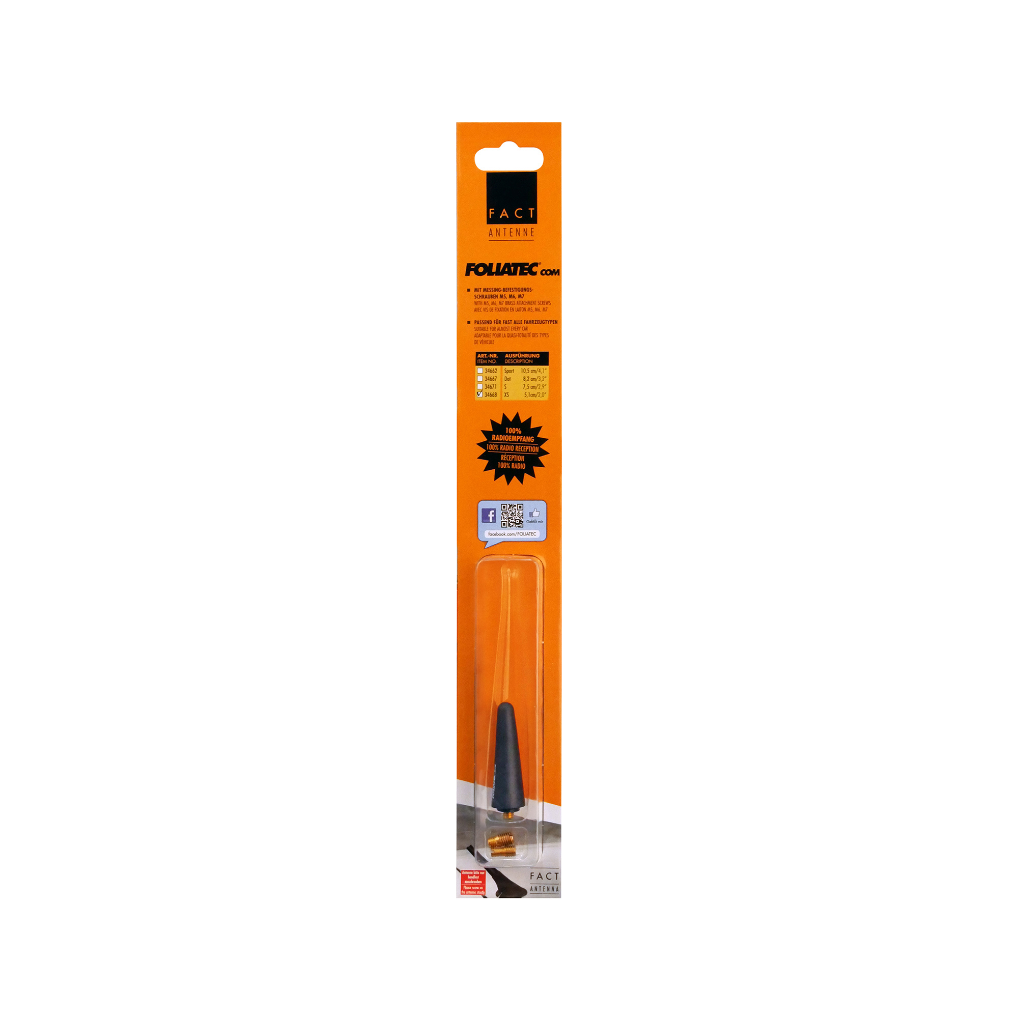 Foliatec FACT Antenne XS