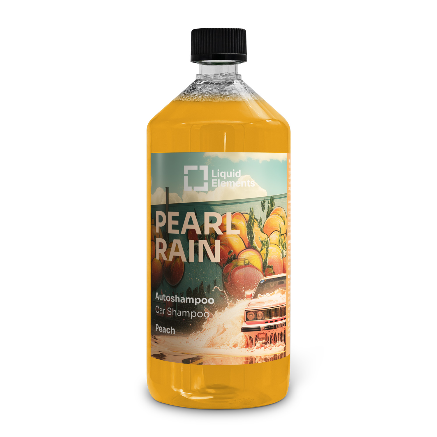 Liquid Elements Autoshampoo Pearl Rain Konzentrat Peach 1L