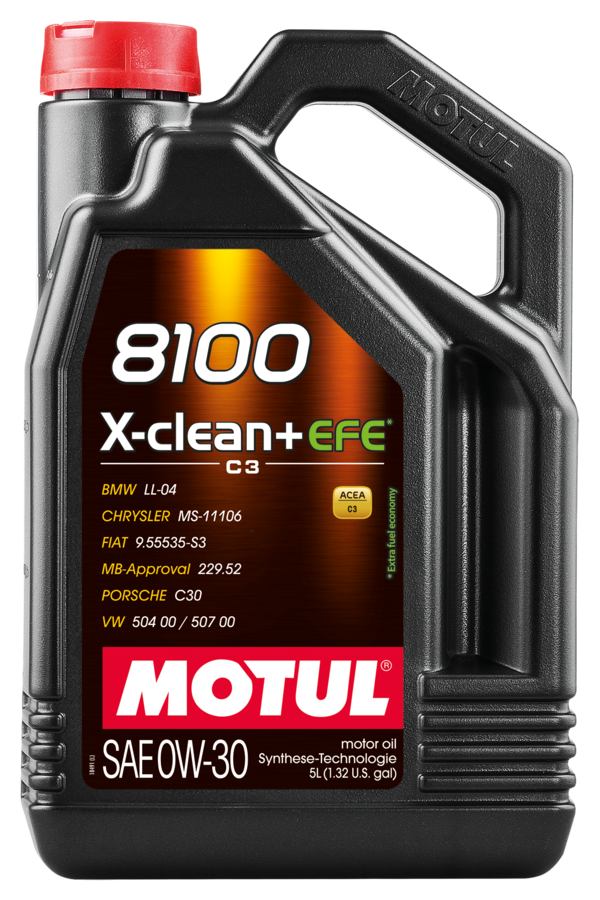 Motul 8100 X-clean + EFE 0W-30 5L