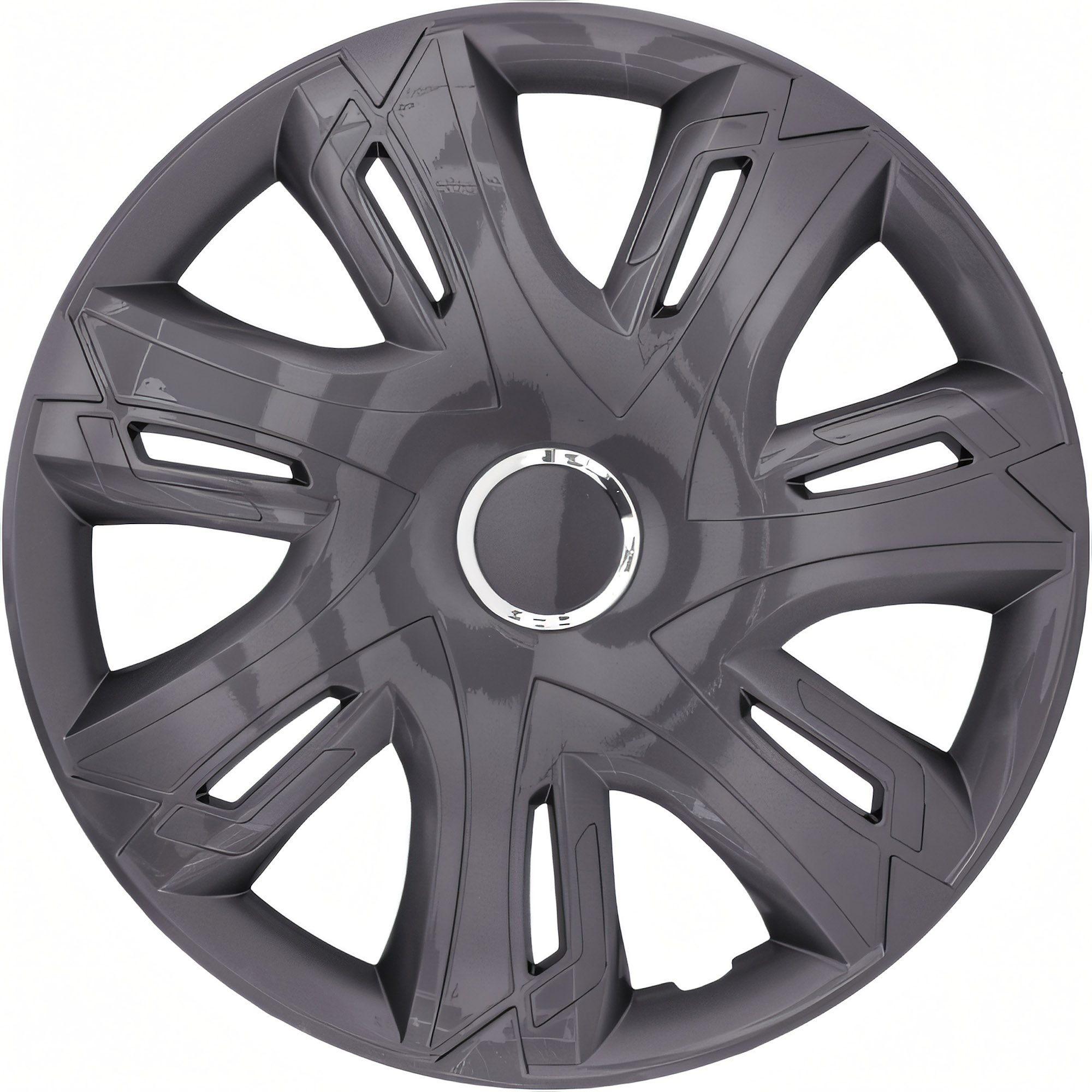 NRM Radzierblende SUPERNOVA 14 Zoll – Graphit glänzend – 4er Set