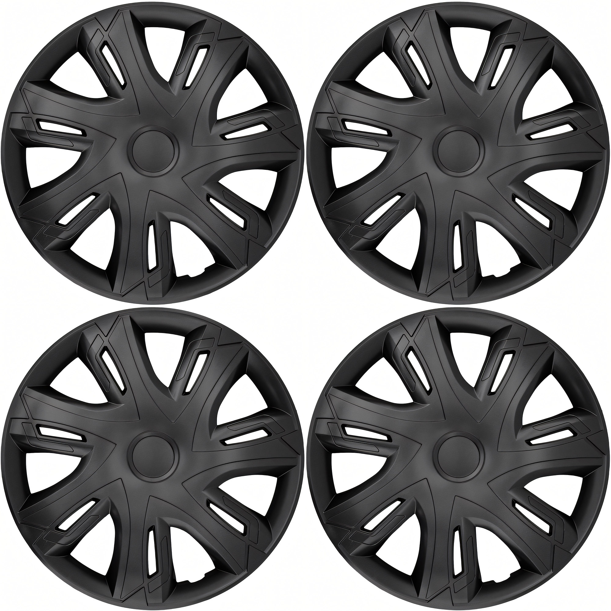 NRM Radzierblende N-Power 16 Zoll – Schwarz matt – 4er Set