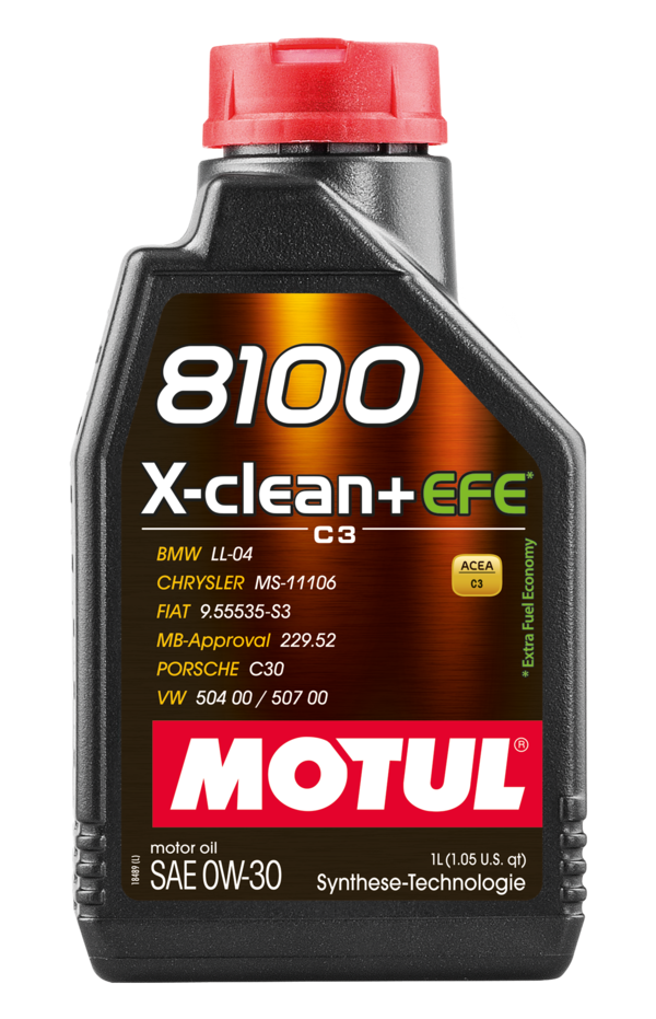 Motul 8100 X-clean + EFE 0W-30 1L
