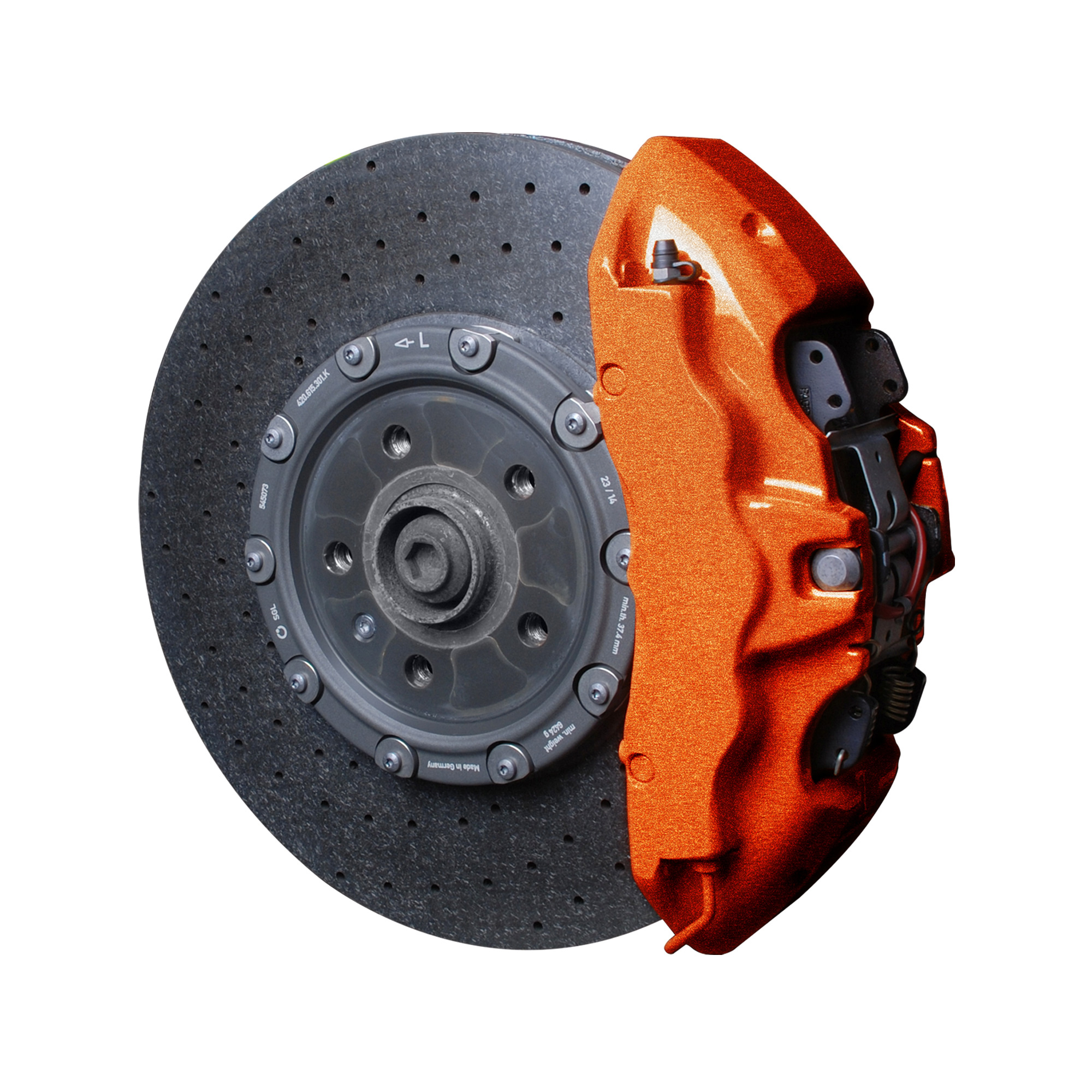 Foliatec Bremssattel Lack Set - Cosmic Orange Metallic