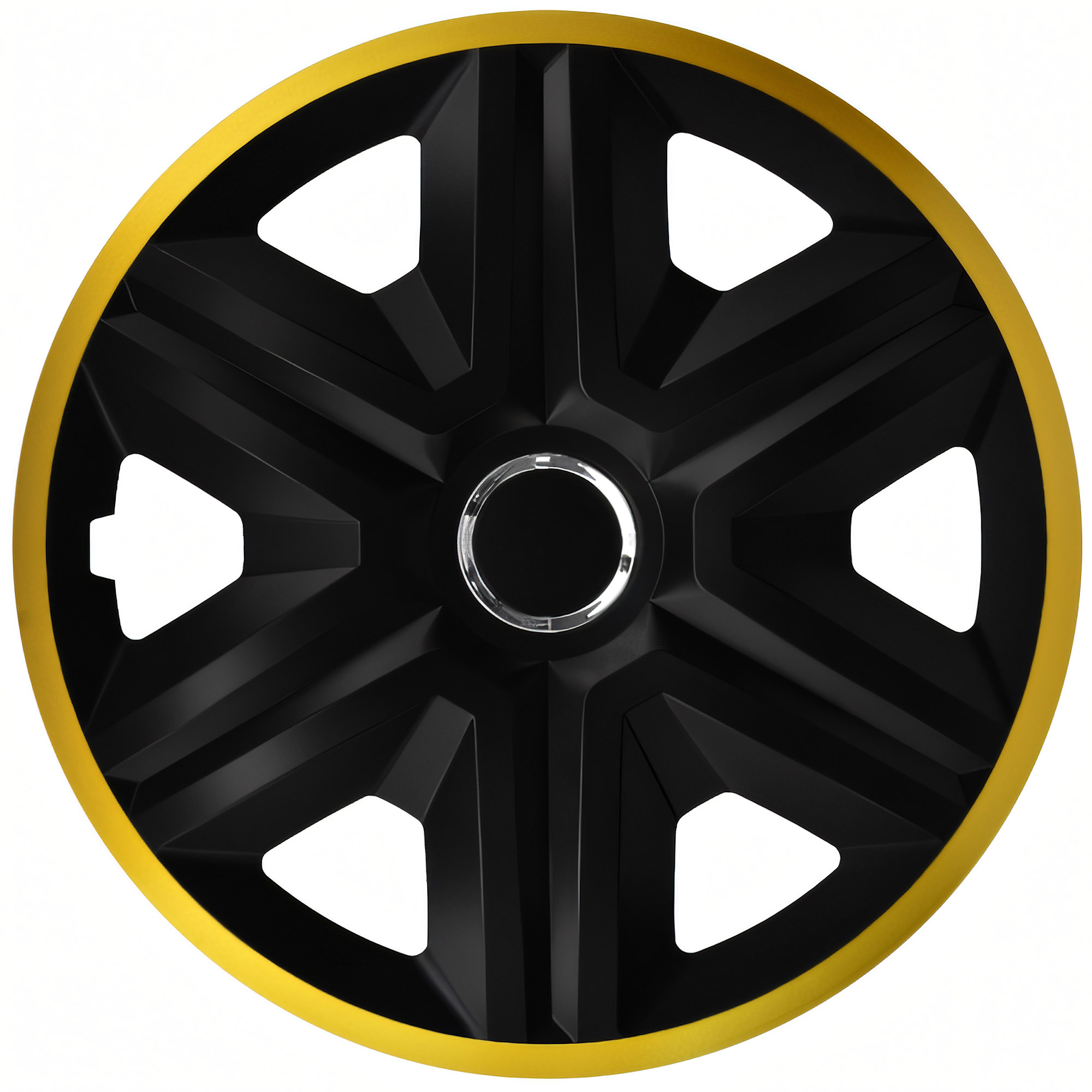 NRM Radzierblende FAST LUX 14 Zoll – Gold/Schwarz – 4er Set