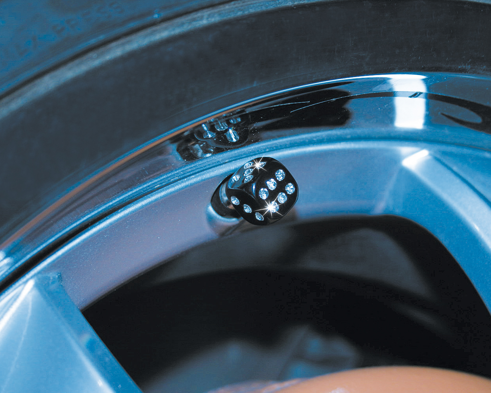 Foliatec AIRCAPS Ventilkappen CRYSTAL CUBE