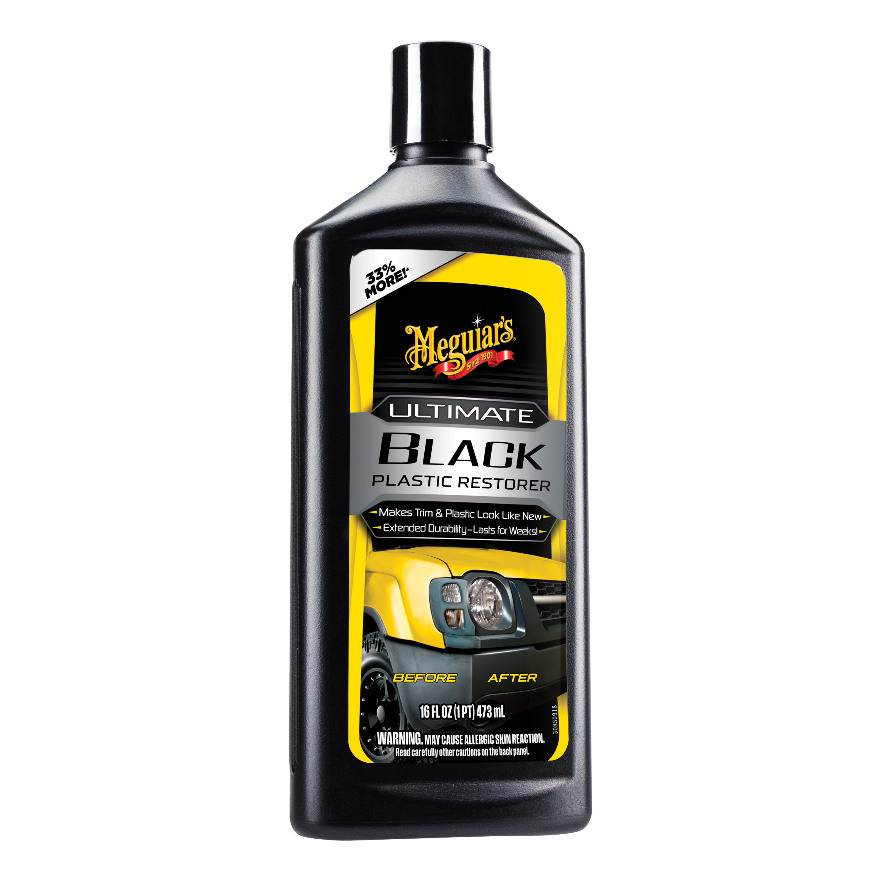 Meguiar’s® Ultimate Black Plastic Restorer Kunststoffpflege 473ml