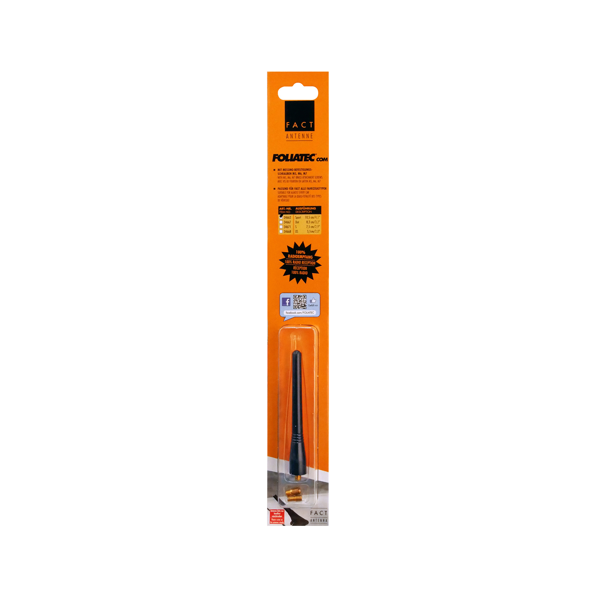 Foliatec FACT Antenne SPORT