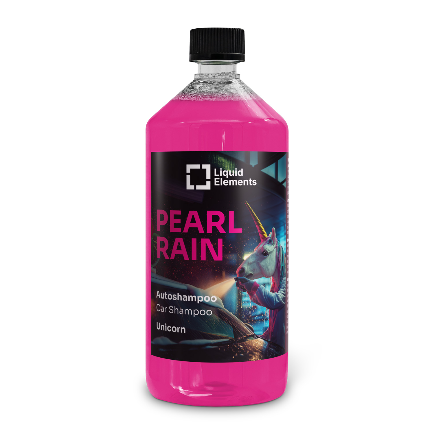 Liquid Elements Autoshampoo Pearl Rain Einhorn (Zuckerwatte) 1L